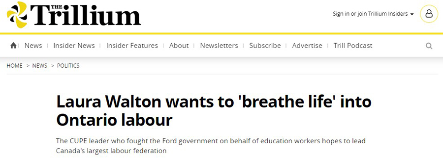 Laura Walton wants to 'breathe life' into Ontario labour